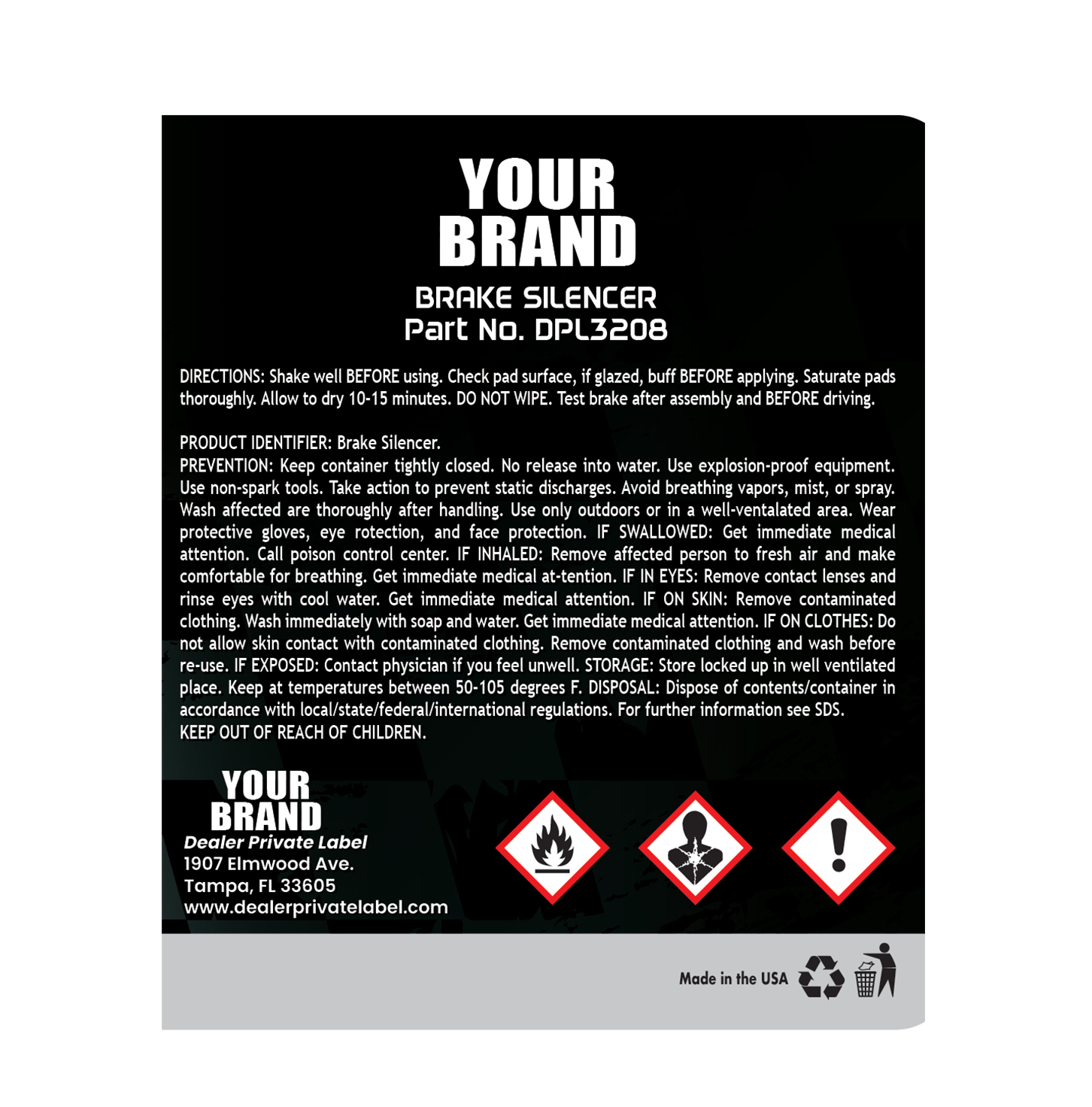 brake silencer brake silencer